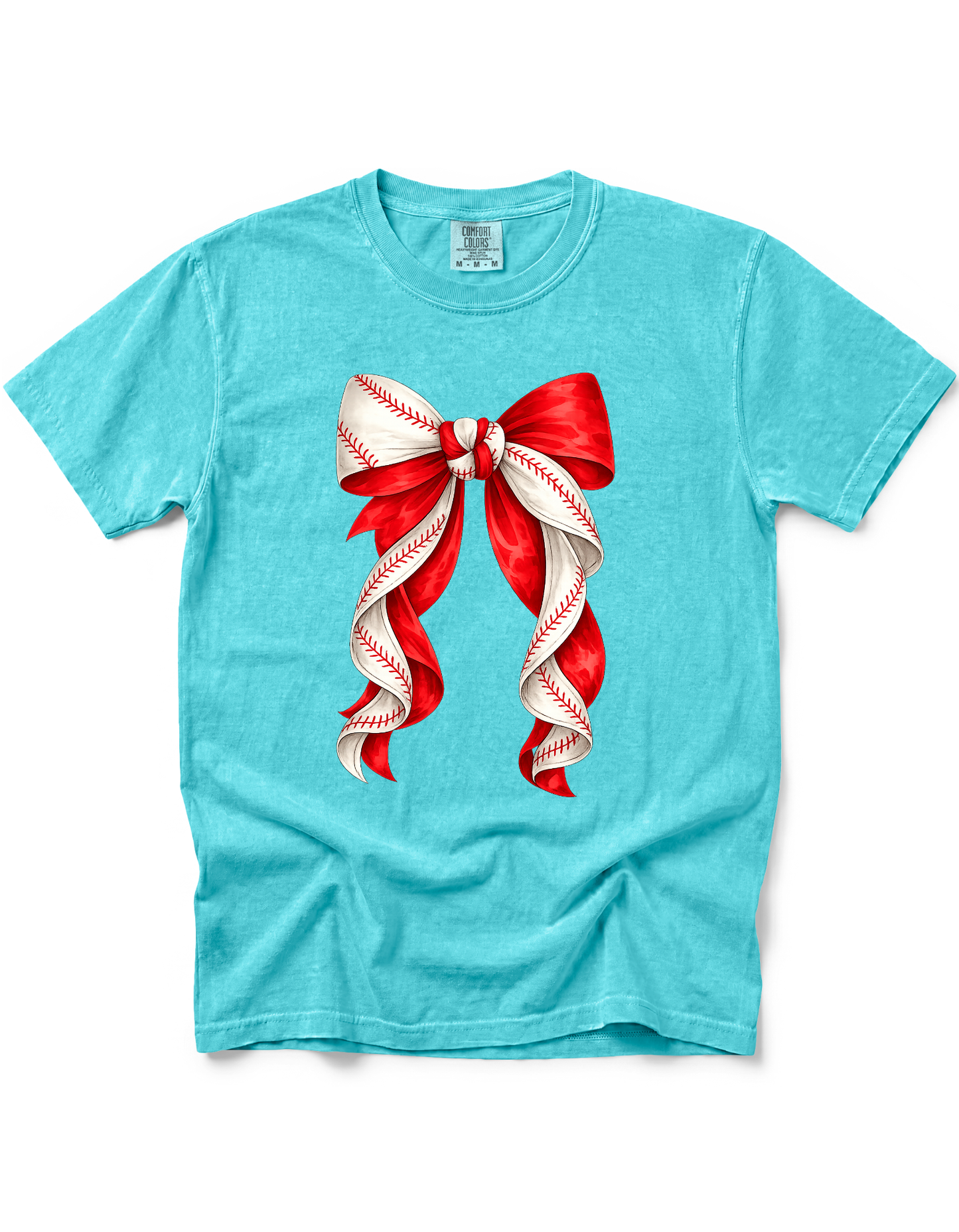 *GLITTER* BASEBALL BOW