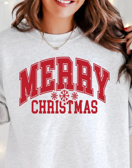 MERRY CHRISTMAS SNOW FLAKES