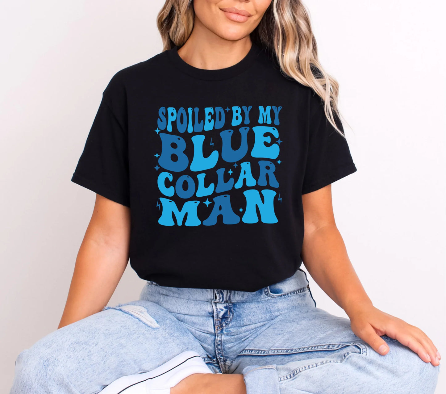 *GLITTER* SPOILED BY MY BLUE COLLAR MAN