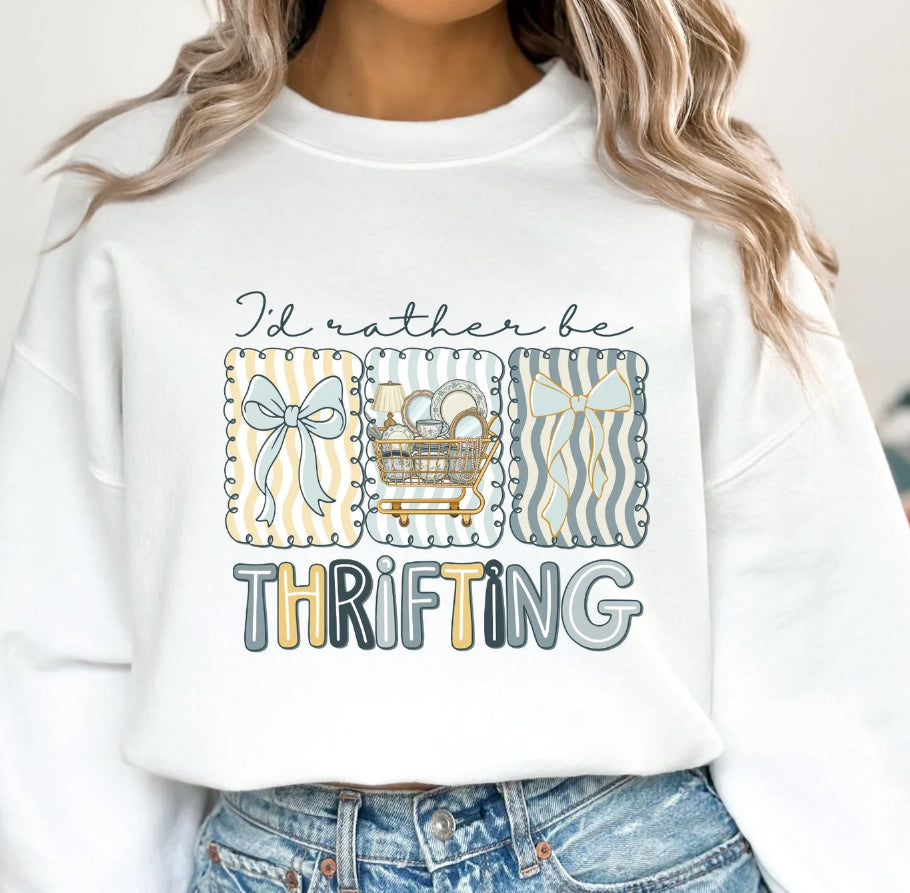 *GLITTER* I’D RATHER BE THRIFTING