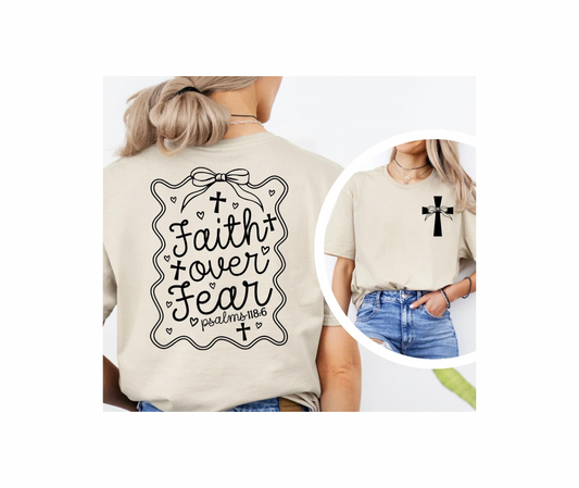 FAITH OVER FEAR BOWS
