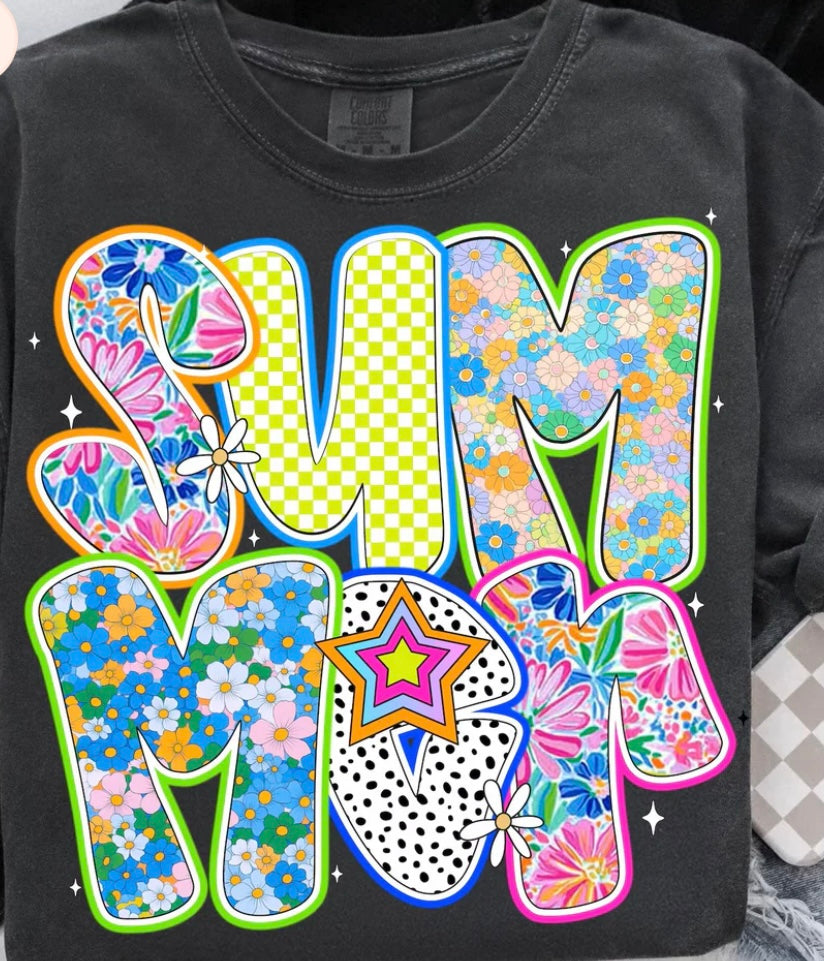 *GLITTER* SUMMER RETRO