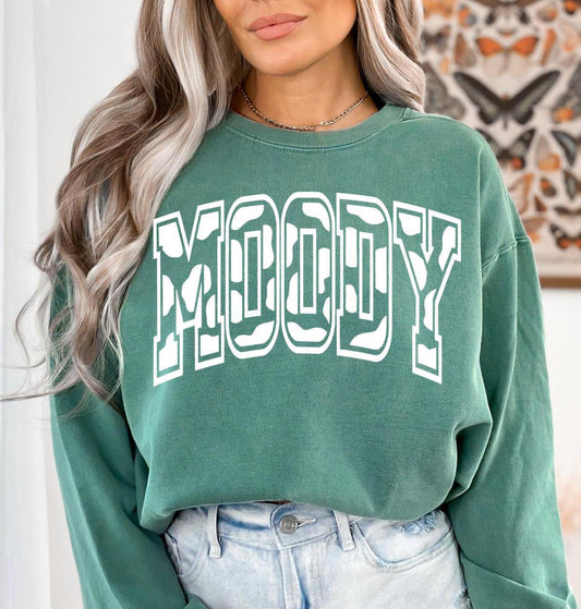 MOODY COW PRINT