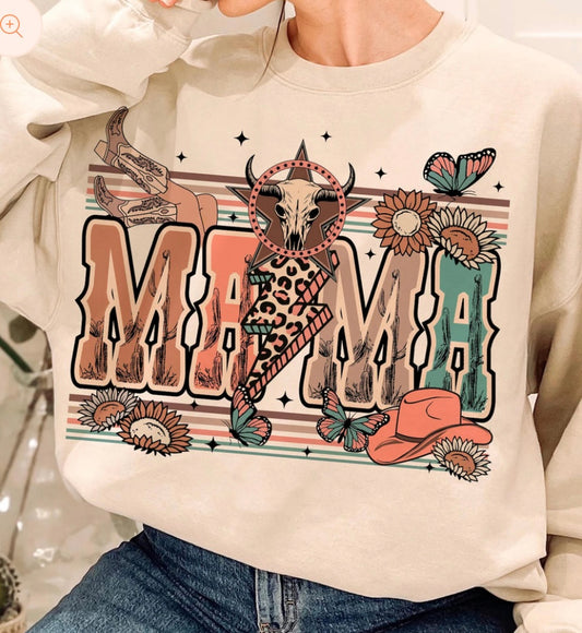*GLITTER* WESTERN MAMA