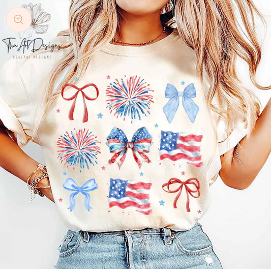 *GLITTER* JULY FOURTH COQUETTE