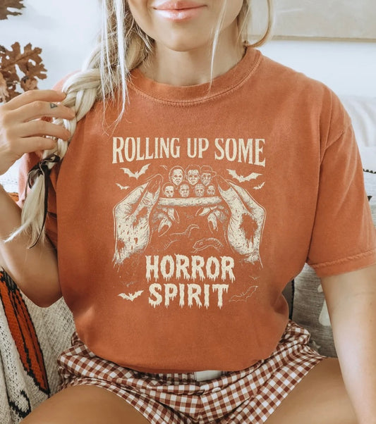 ROLLING UP SOME HORROR SPIRIT