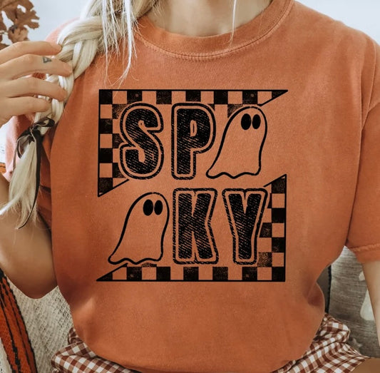 SPOOKY CHECKERED