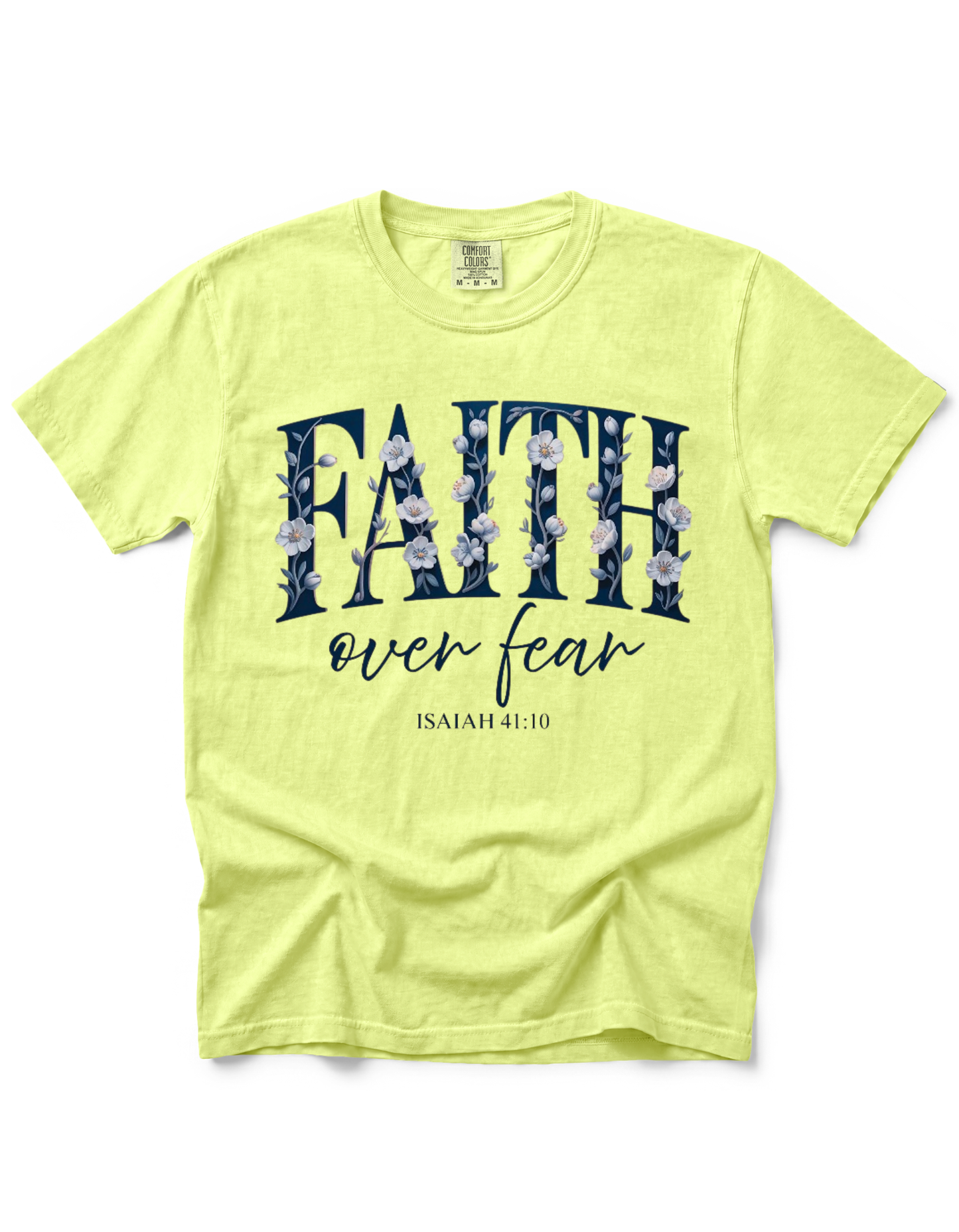 FAITH OVER FEAR FLORAL