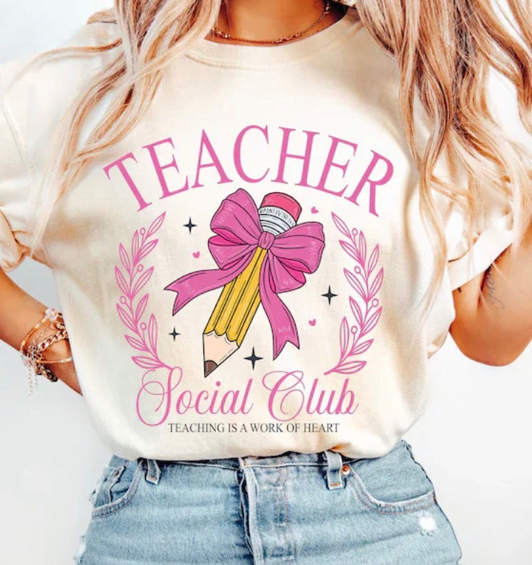 *GLITTER* TEACHER SOCIAL CLUB