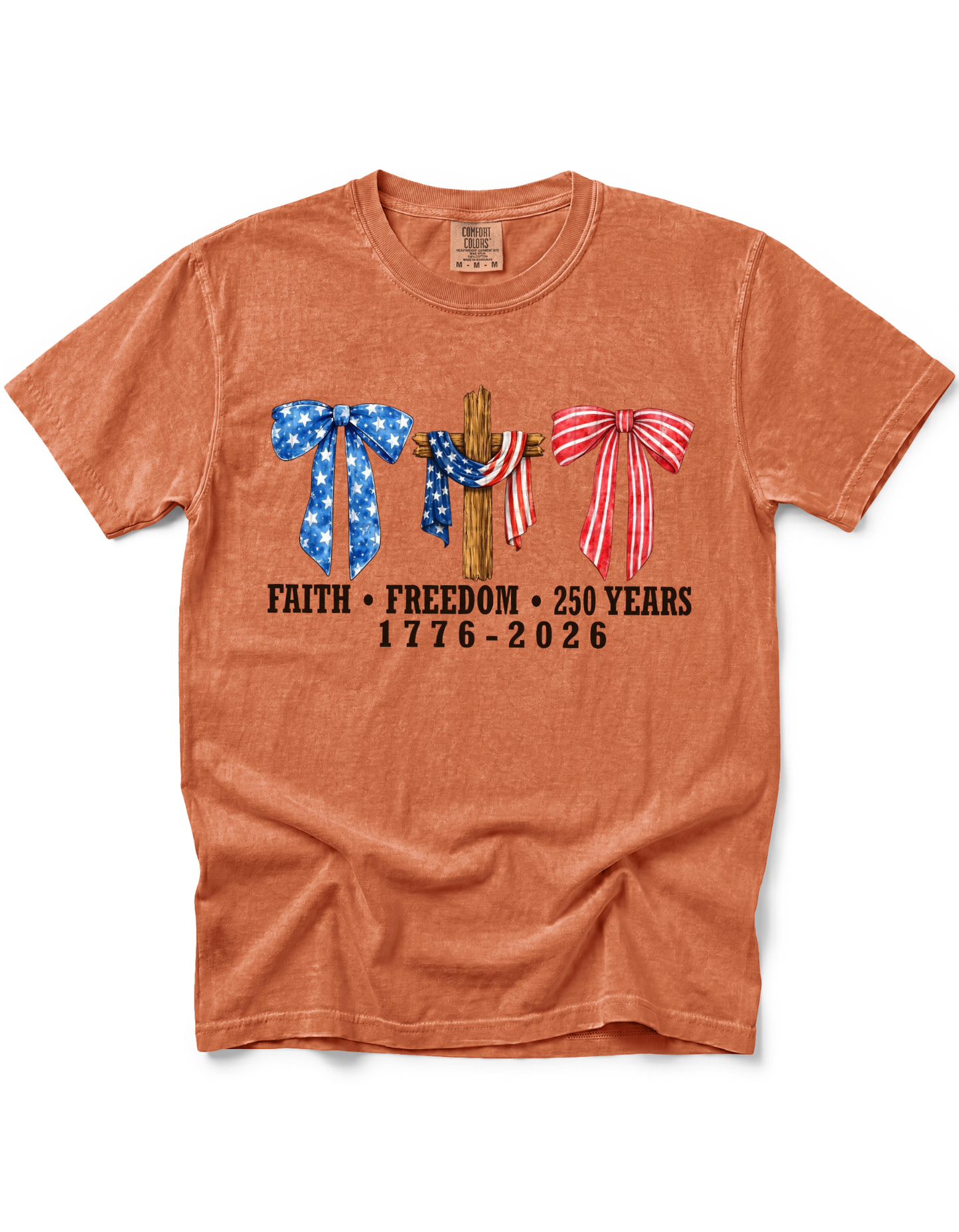 PATRIOTIC FAITH FREEDOM 250 YEARS