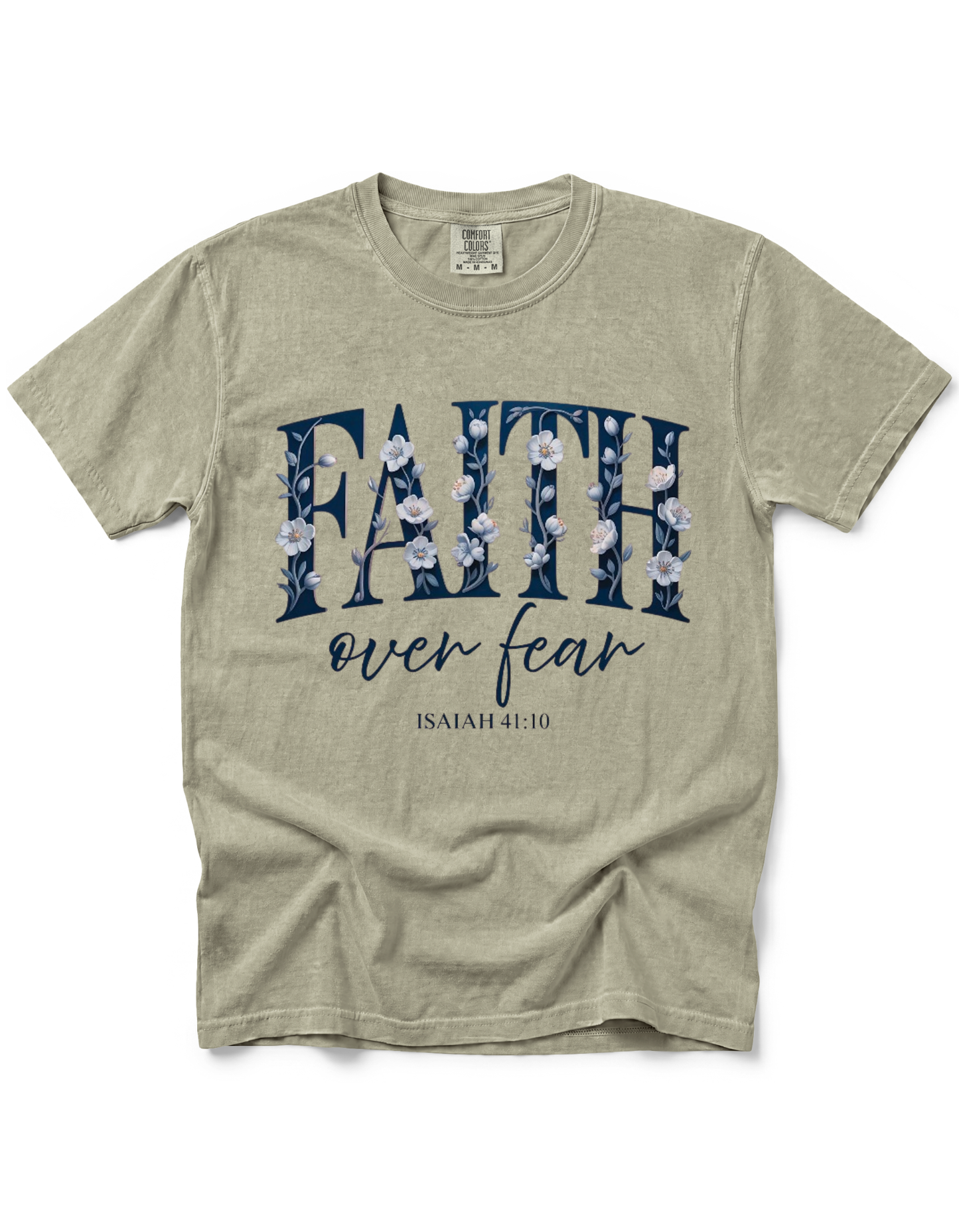 FAITH OVER FEAR FLORAL