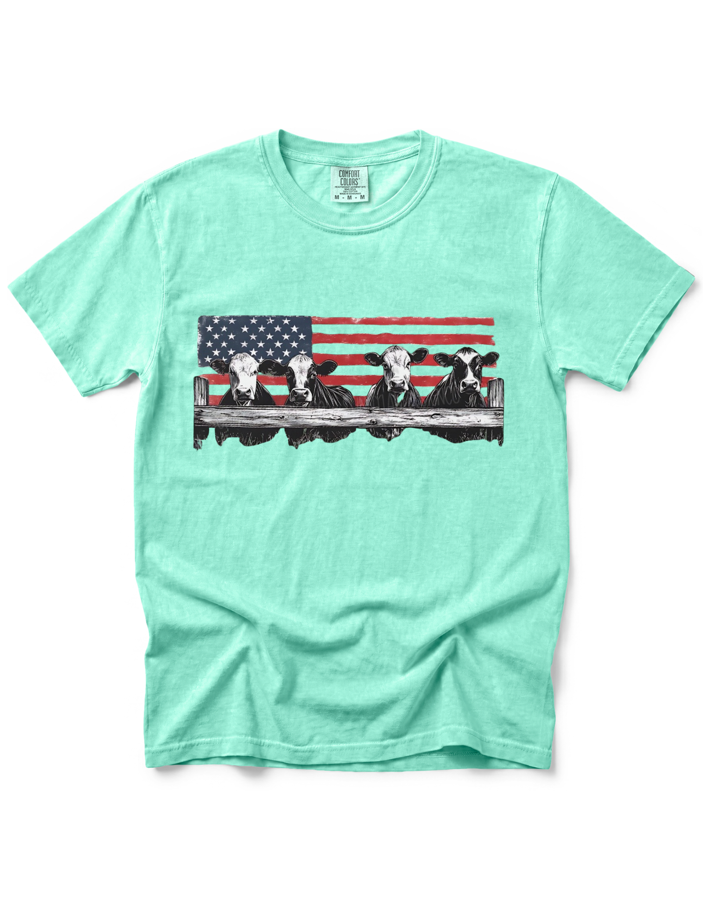 COW AMERICAN FLAG