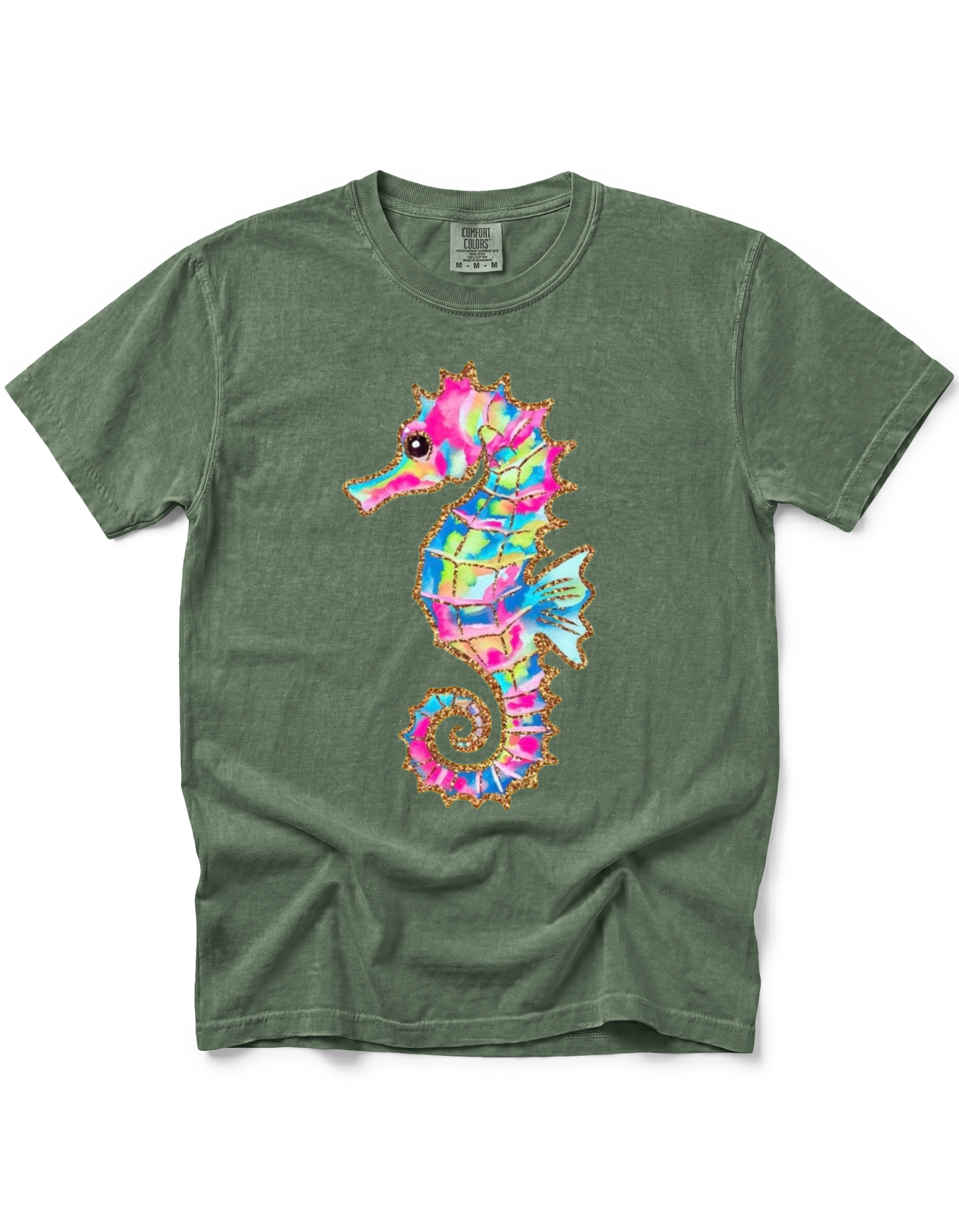 WATERCOLOR SEAHORSE