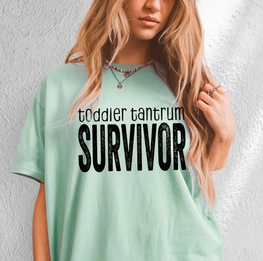 TODDLER TANTRUM SURVIVOR