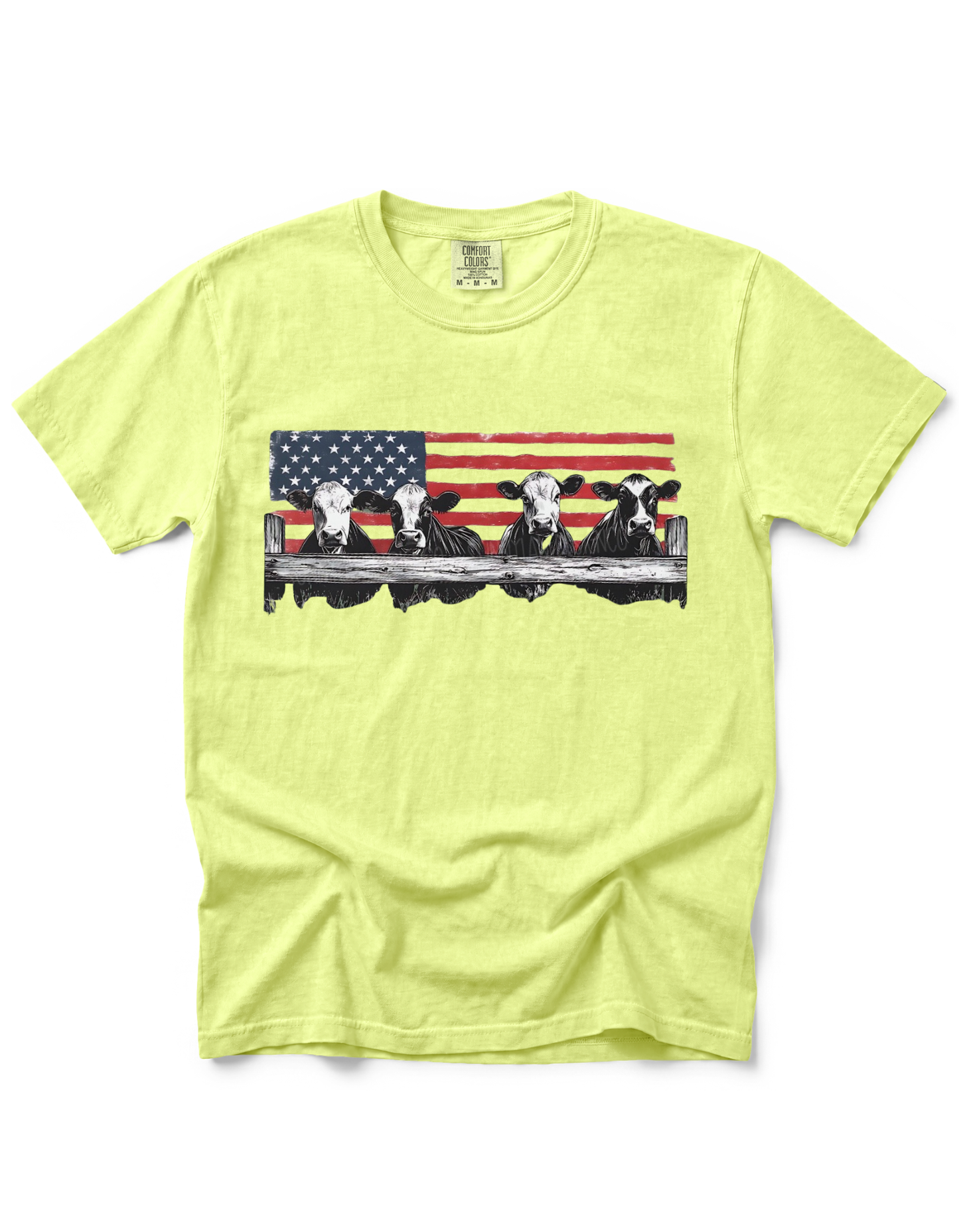 COW AMERICAN FLAG