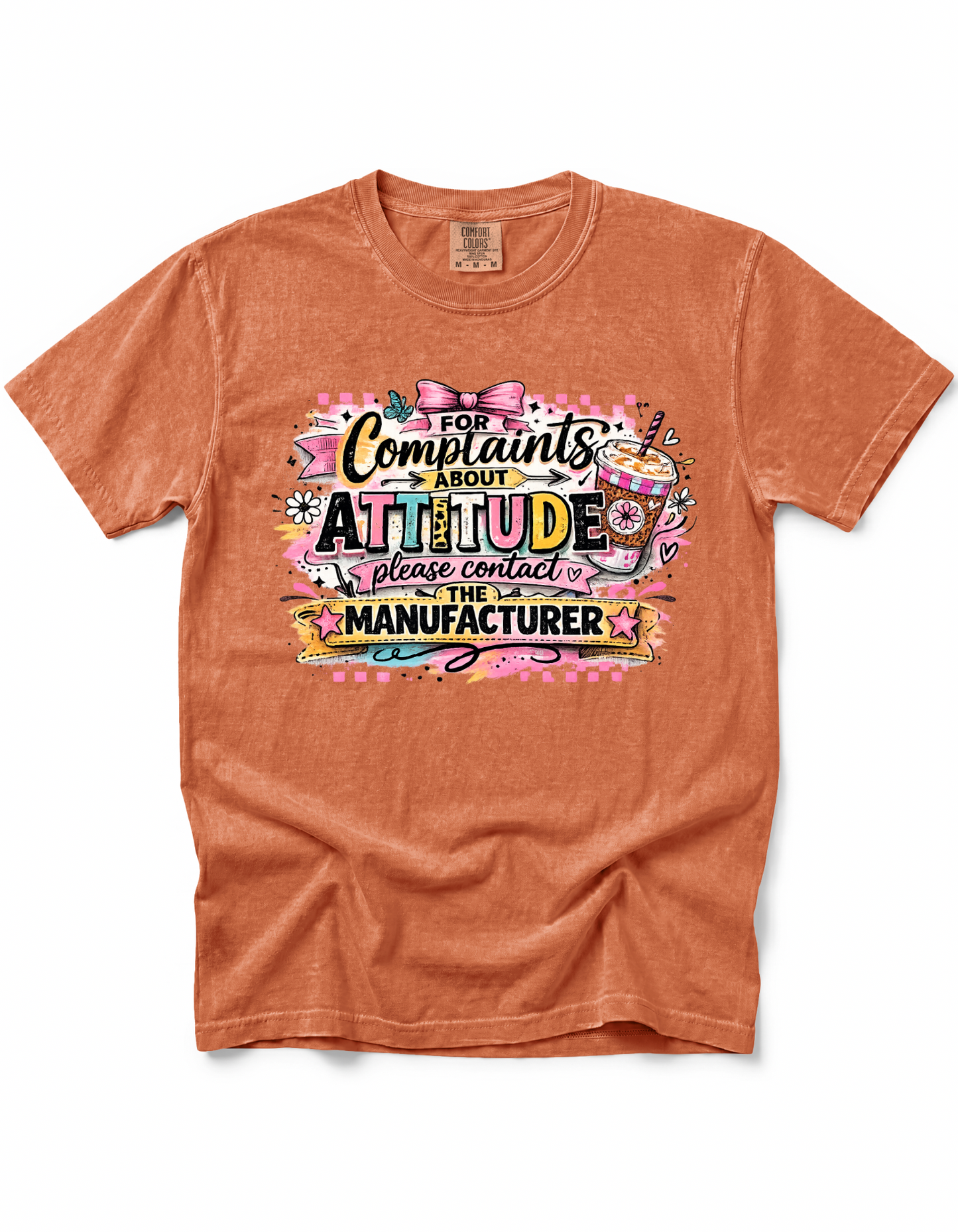 FOR COMPLAINTS ABOUT ATTITUDE PLEASE CONTACT THE MANUFACTURER