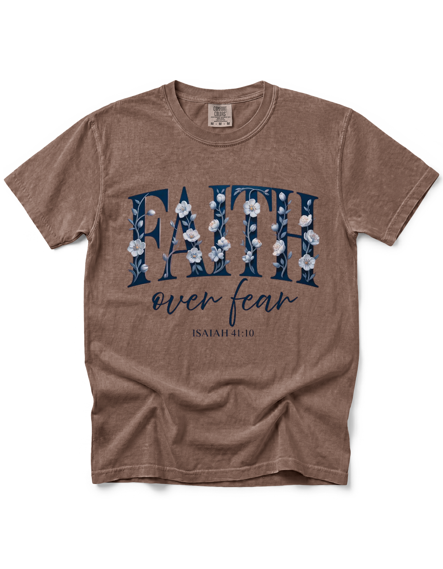 FAITH OVER FEAR FLORAL