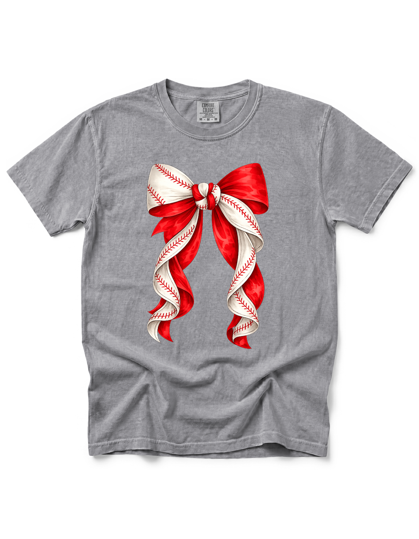 *GLITTER* BASEBALL BOW