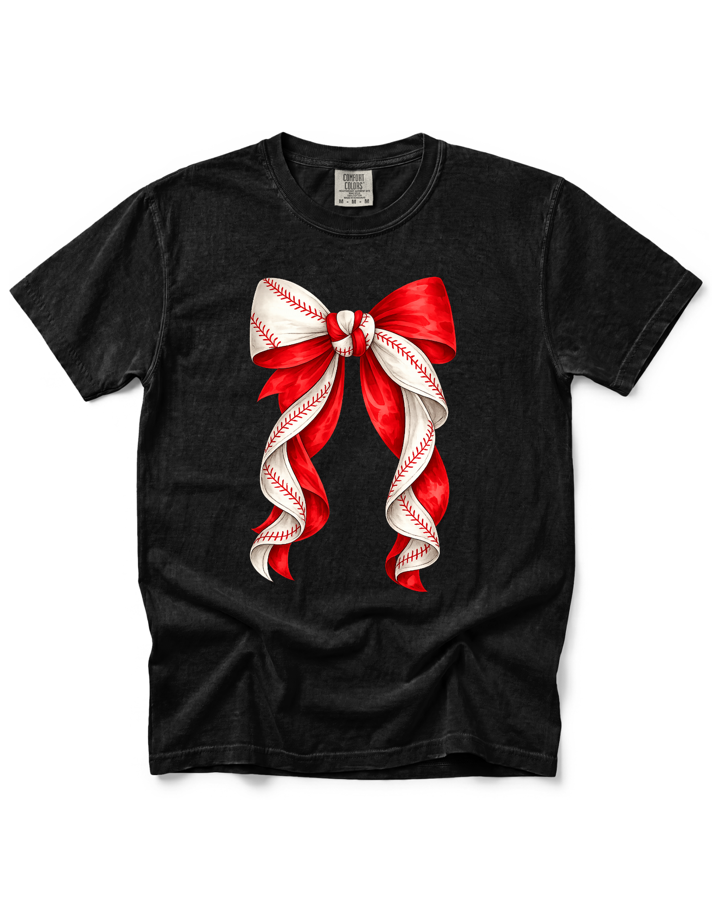 *GLITTER* BASEBALL BOW