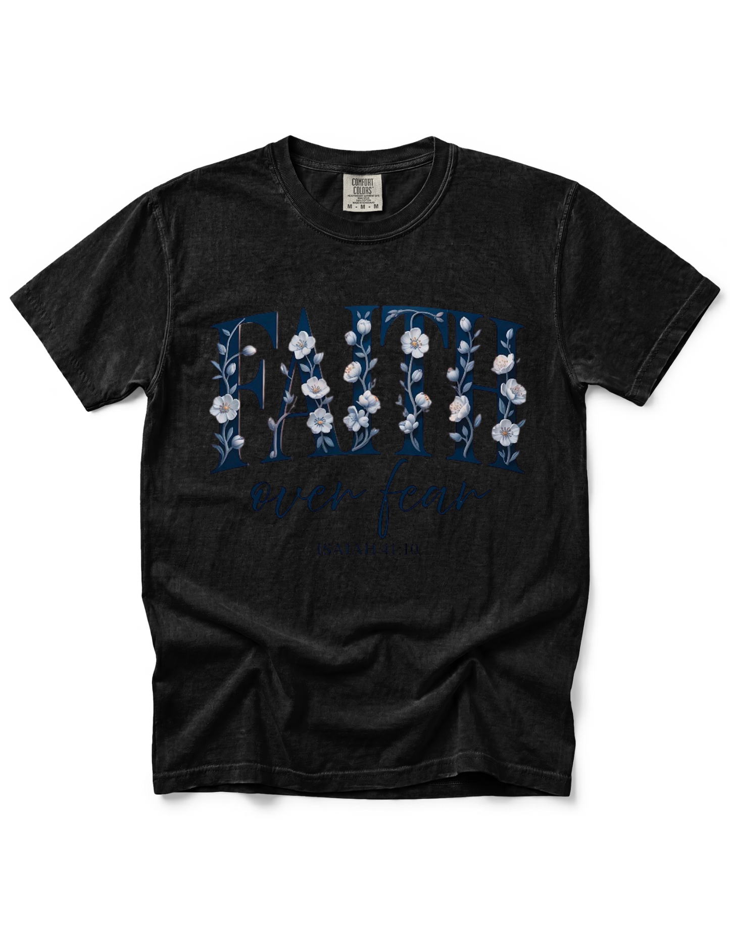 FAITH OVER FEAR FLORAL