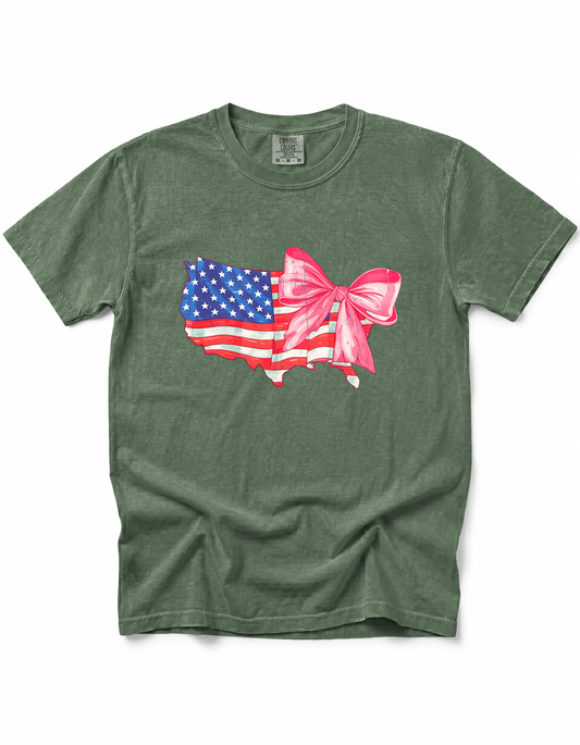 BOW AMERICAN FLAG