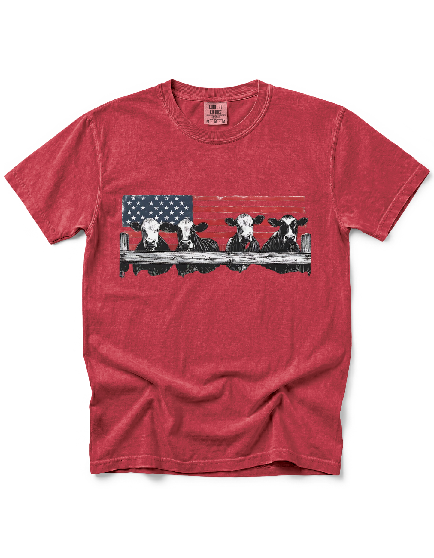 COW AMERICAN FLAG