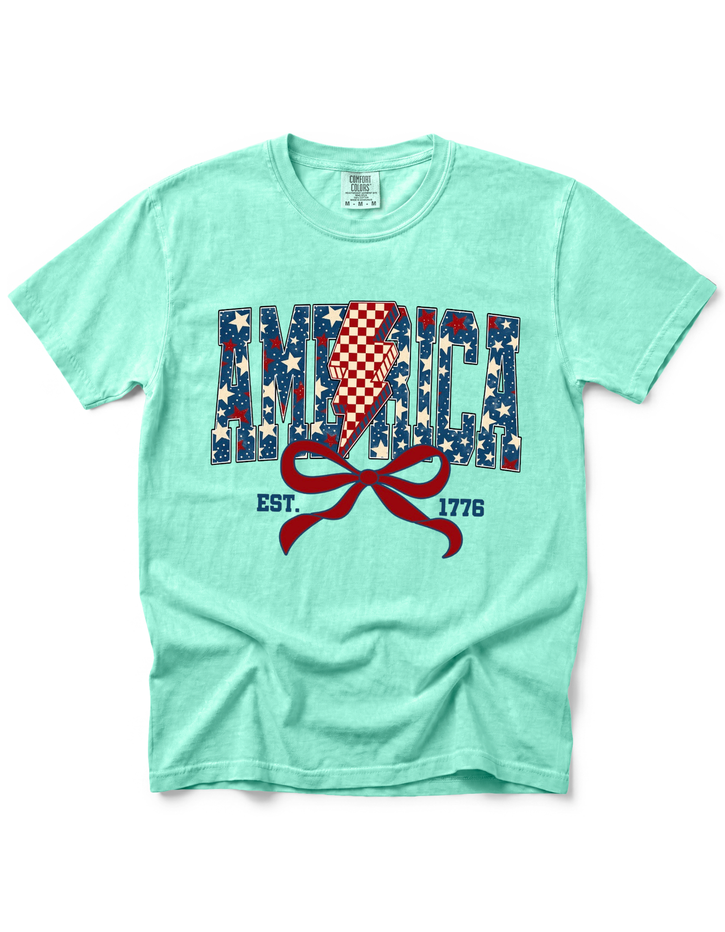 *GLITTER* PATRIOTIC AMERICA COQUETTE