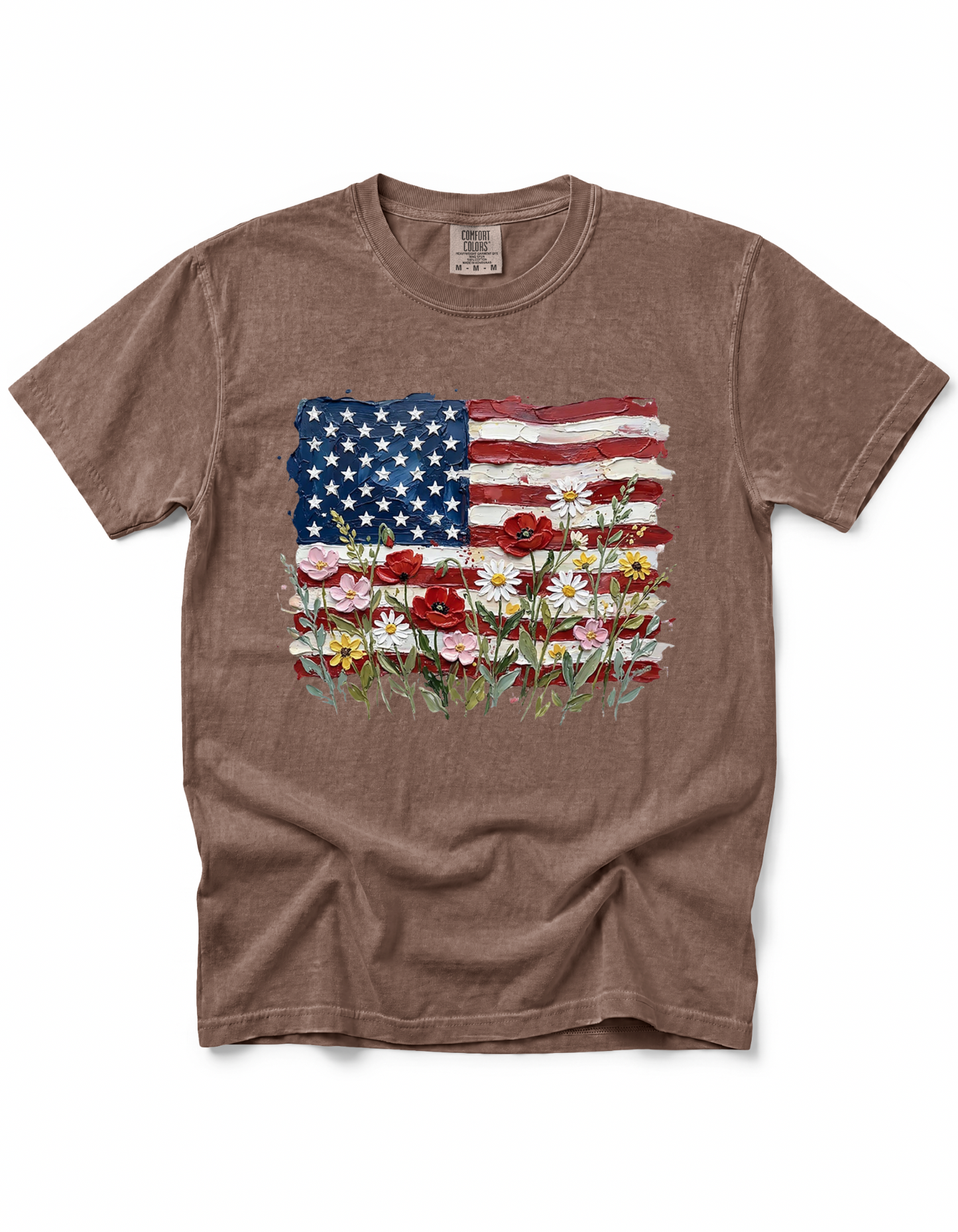 PATRIOTIC WILDFLOWER AMERICAN FLAG