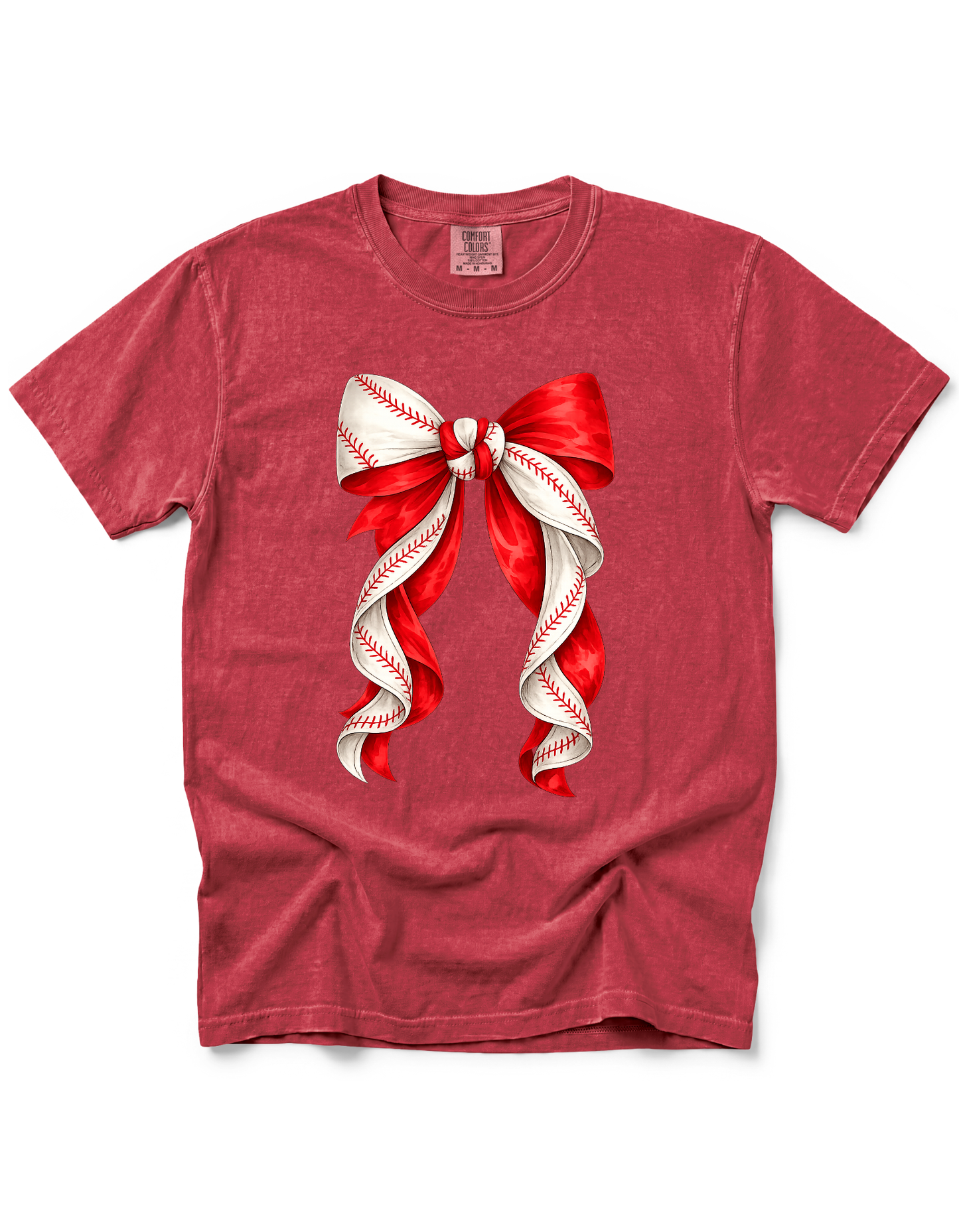 *GLITTER* BASEBALL BOW
