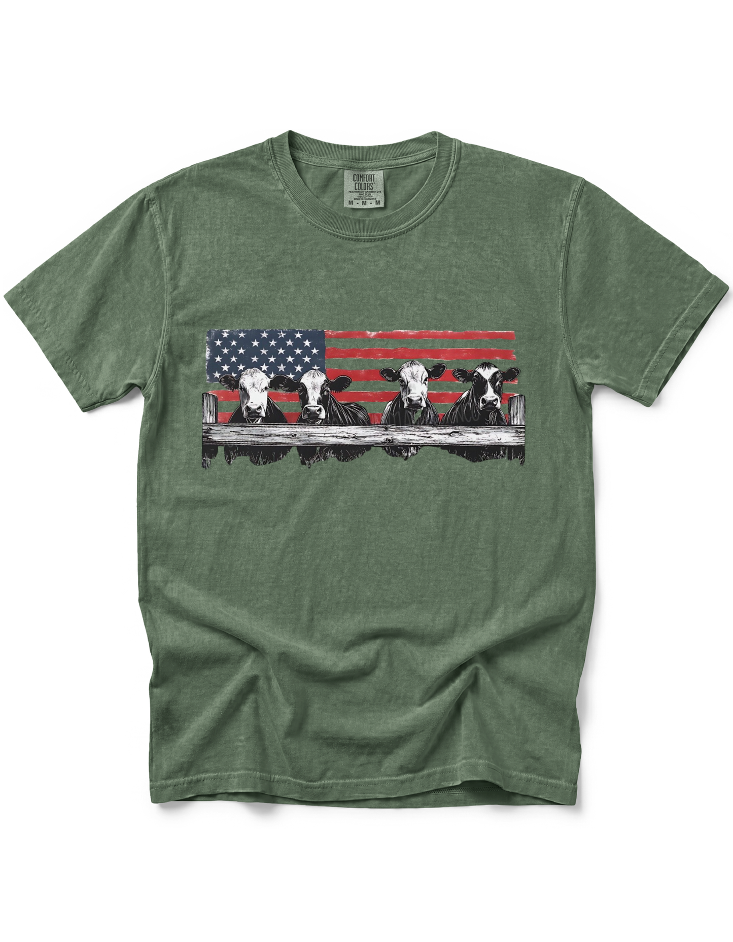 COW AMERICAN FLAG