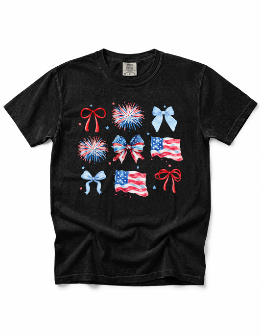 *GLITTER* PATRIOTIC COQUETTE