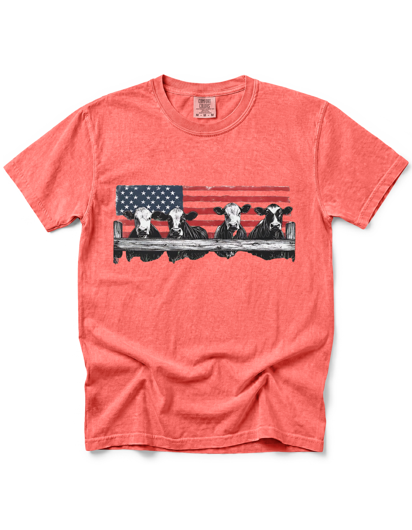 COW AMERICAN FLAG