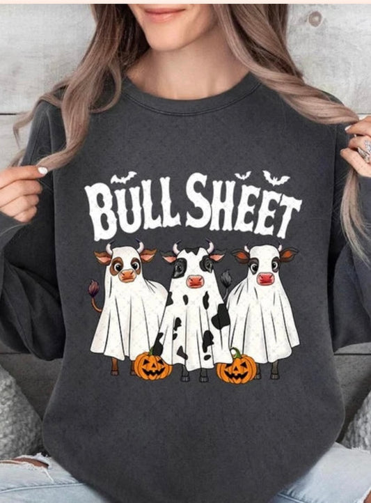 *GLITTER* BULL SHEET COW GHOST