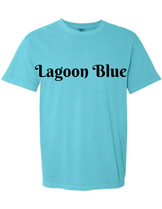 Comfort Colors Adult Heavyweight RS T-Shirt [LAGOON BLUE]