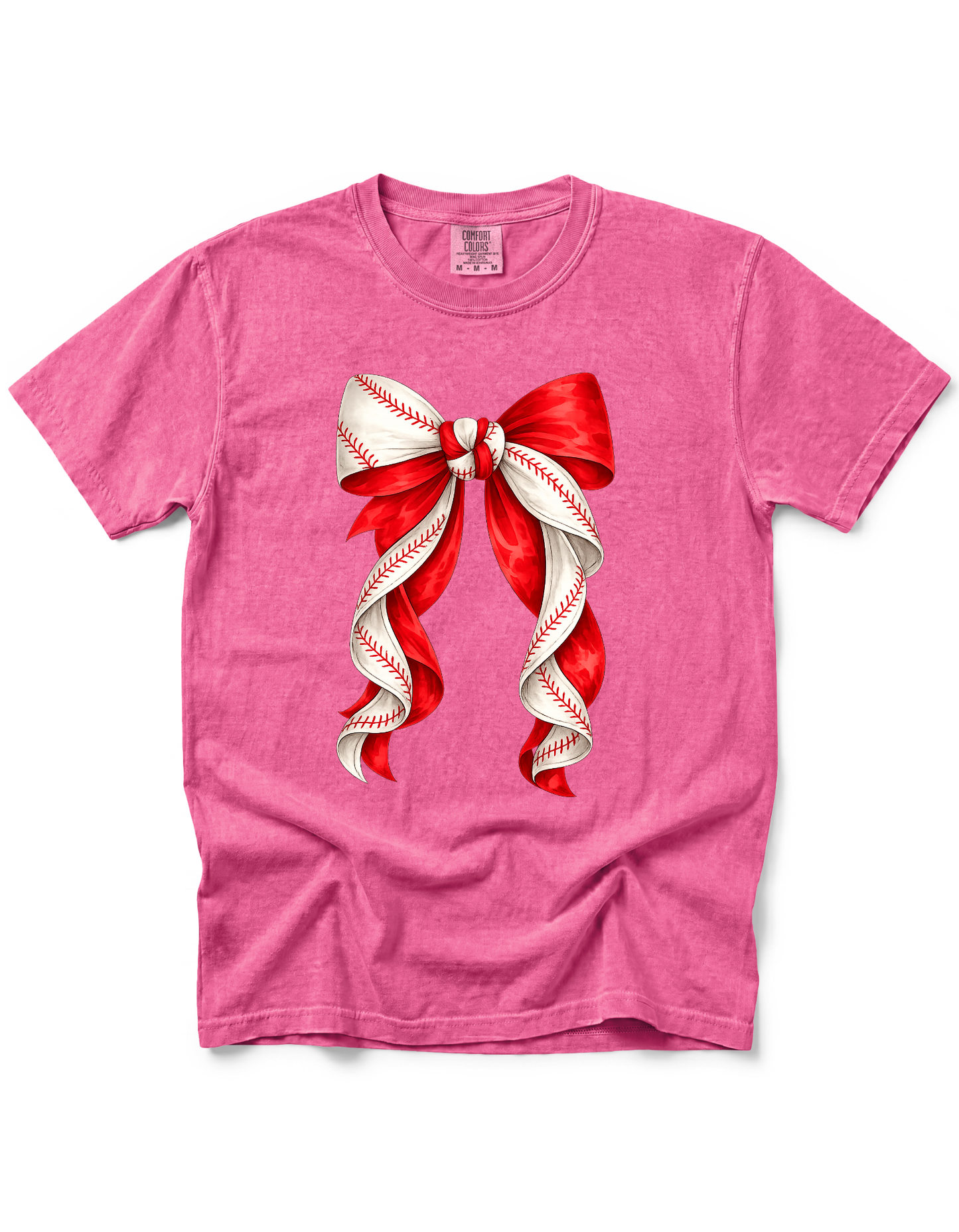 *GLITTER* BASEBALL BOW
