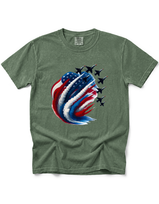 PATRIOTIC FIGHTER JETS