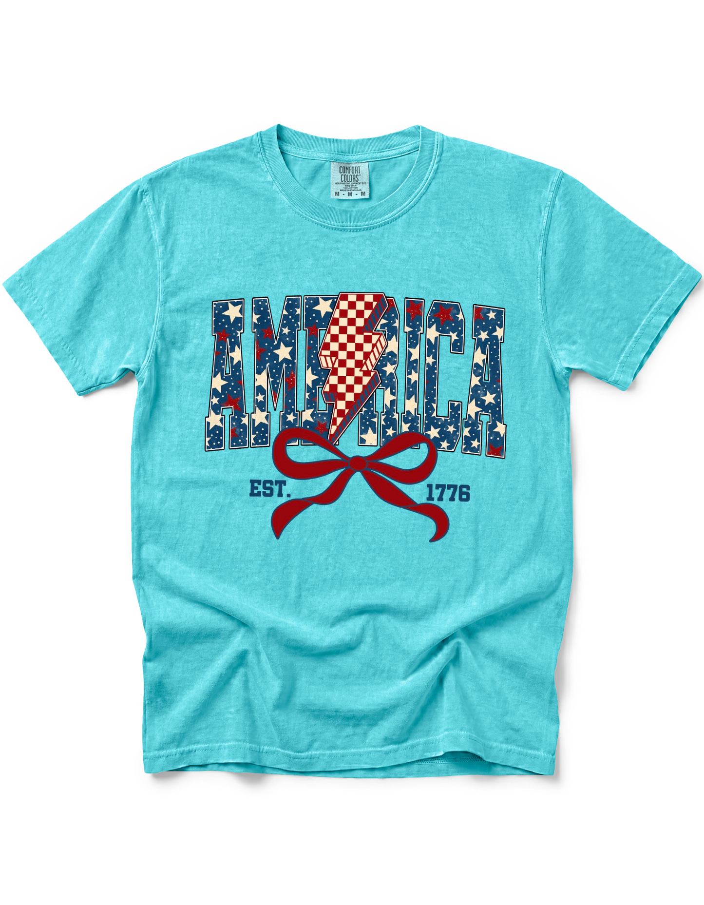 *GLITTER* PATRIOTIC AMERICA COQUETTE