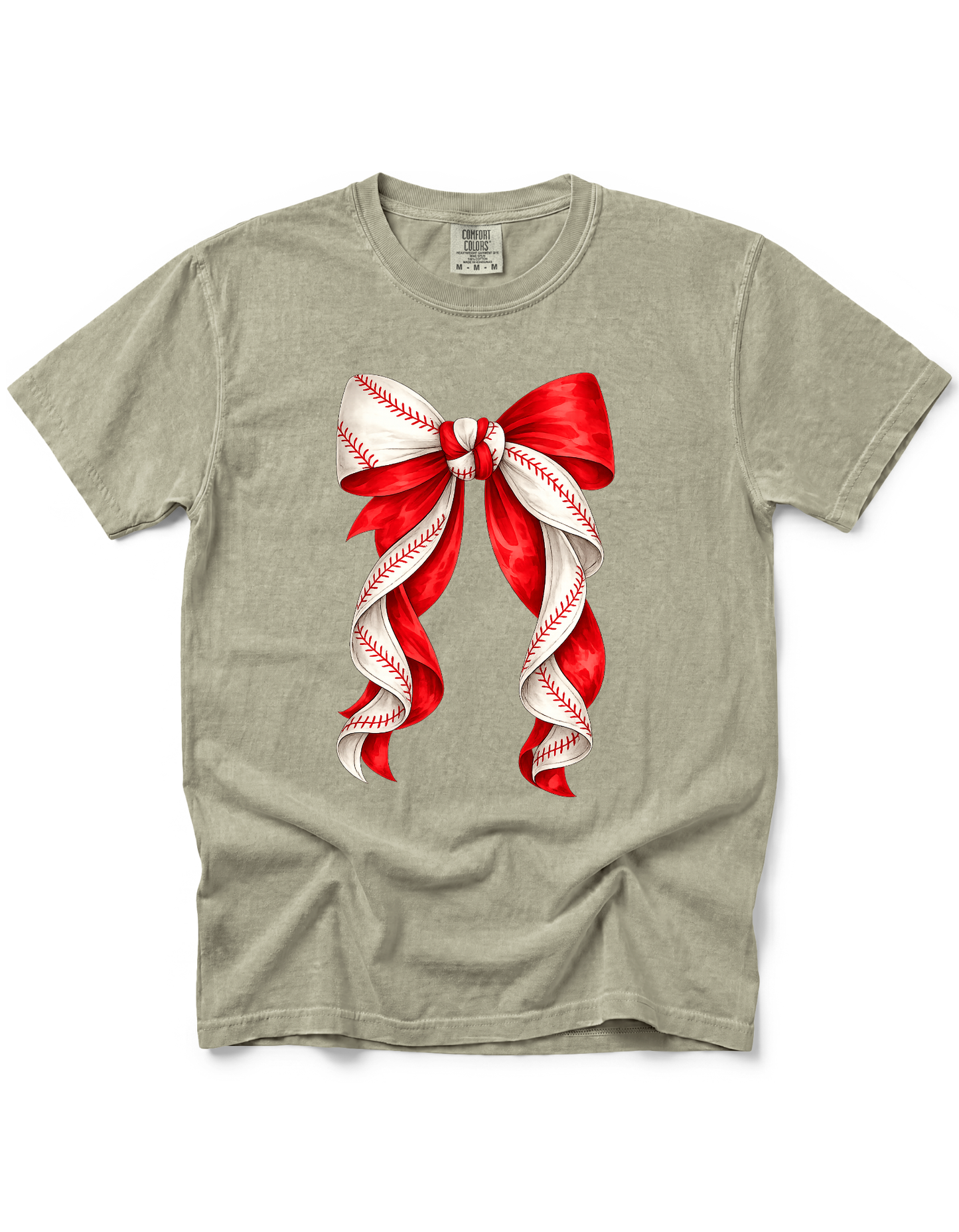 *GLITTER* BASEBALL BOW