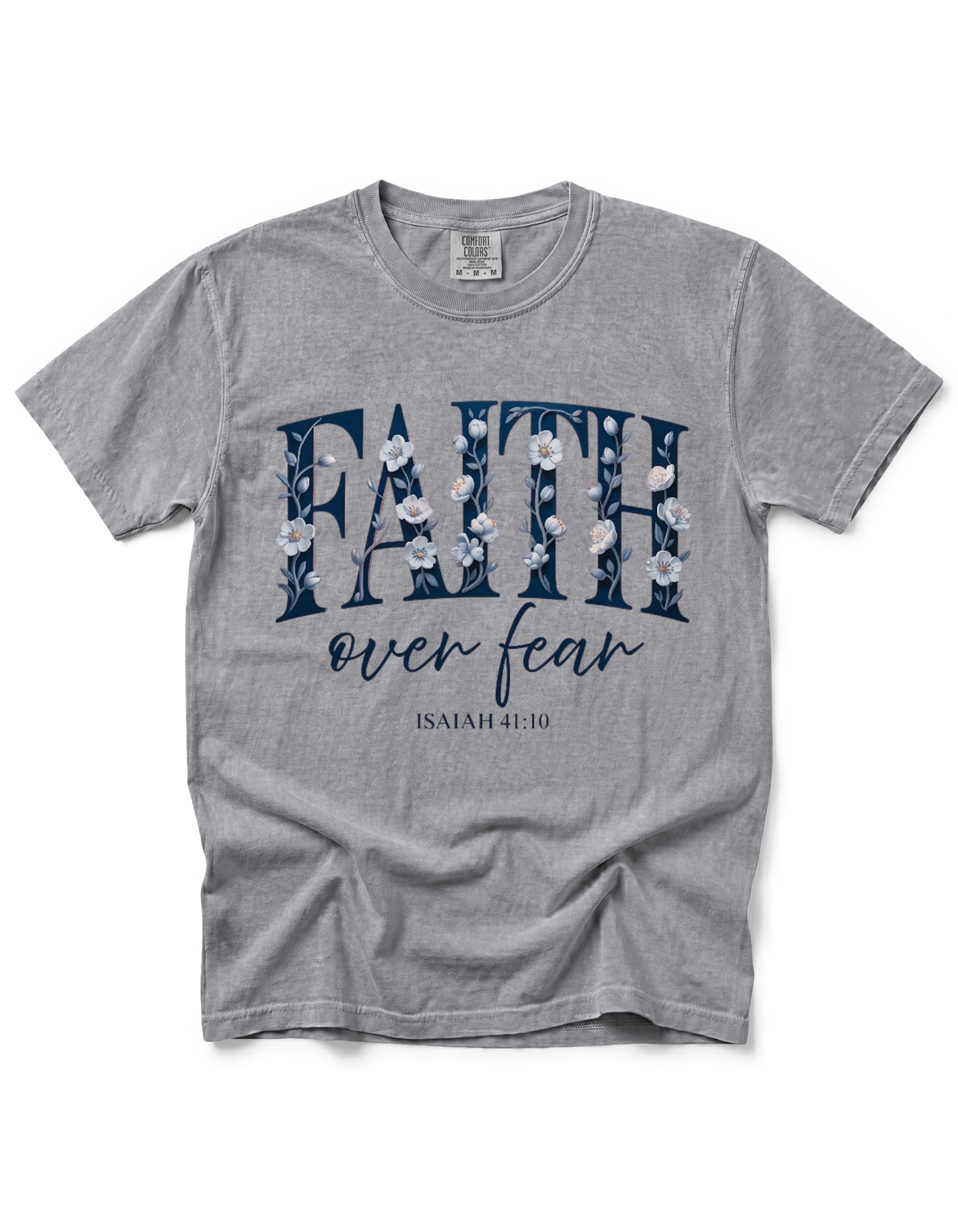 FAITH OVER FEAR FLORAL
