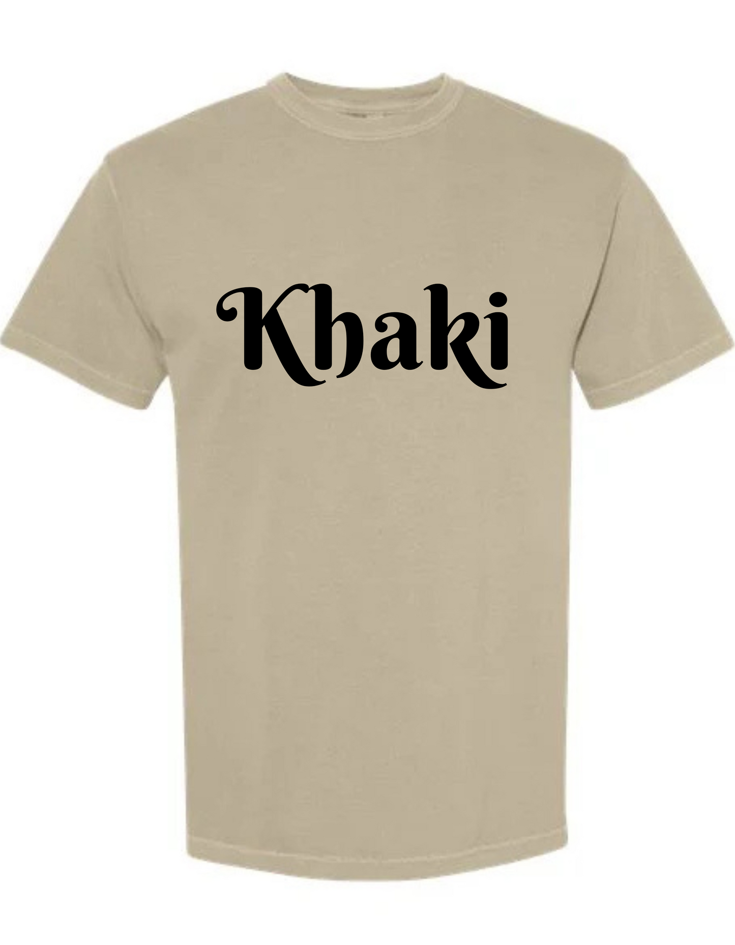 Comfort Colors Adult Heavyweight RS T-Shirt [KHAKI]