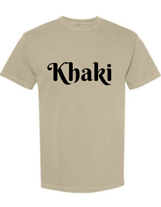 Comfort Colors Adult Heavyweight RS T-Shirt [KHAKI]