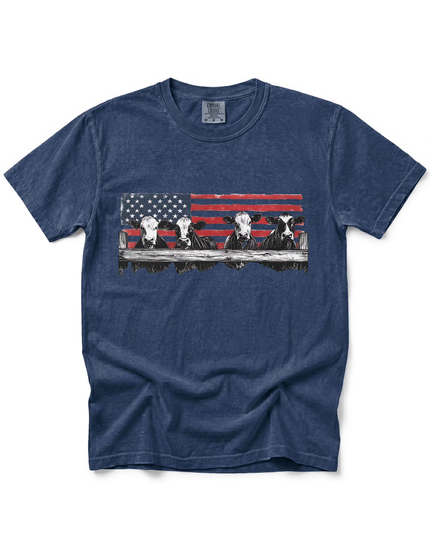 COW AMERICAN FLAG