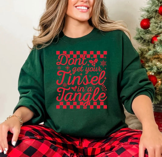 DON’T GET YOUR TINSEL IN A TANGLE