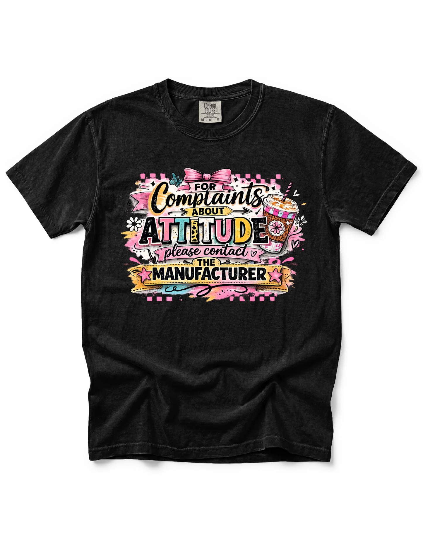 FOR COMPLAINTS ABOUT ATTITUDE PLEASE CONTACT THE MANUFACTURER