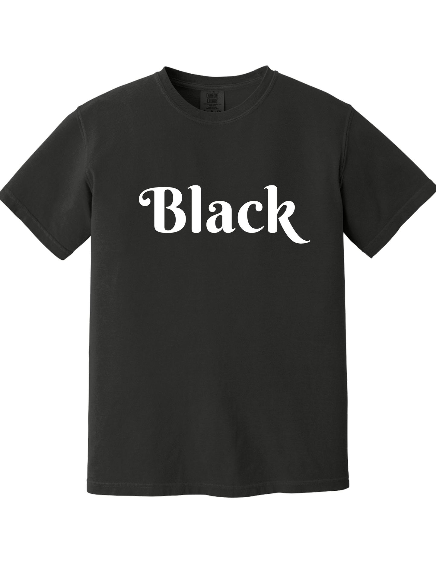 Comfort Colors Adult Heavyweight RS T-Shirt [BLACK]