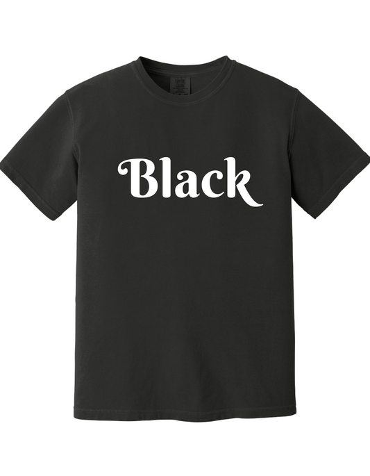 Comfort Colors Adult Heavyweight RS T-Shirt [BLACK]