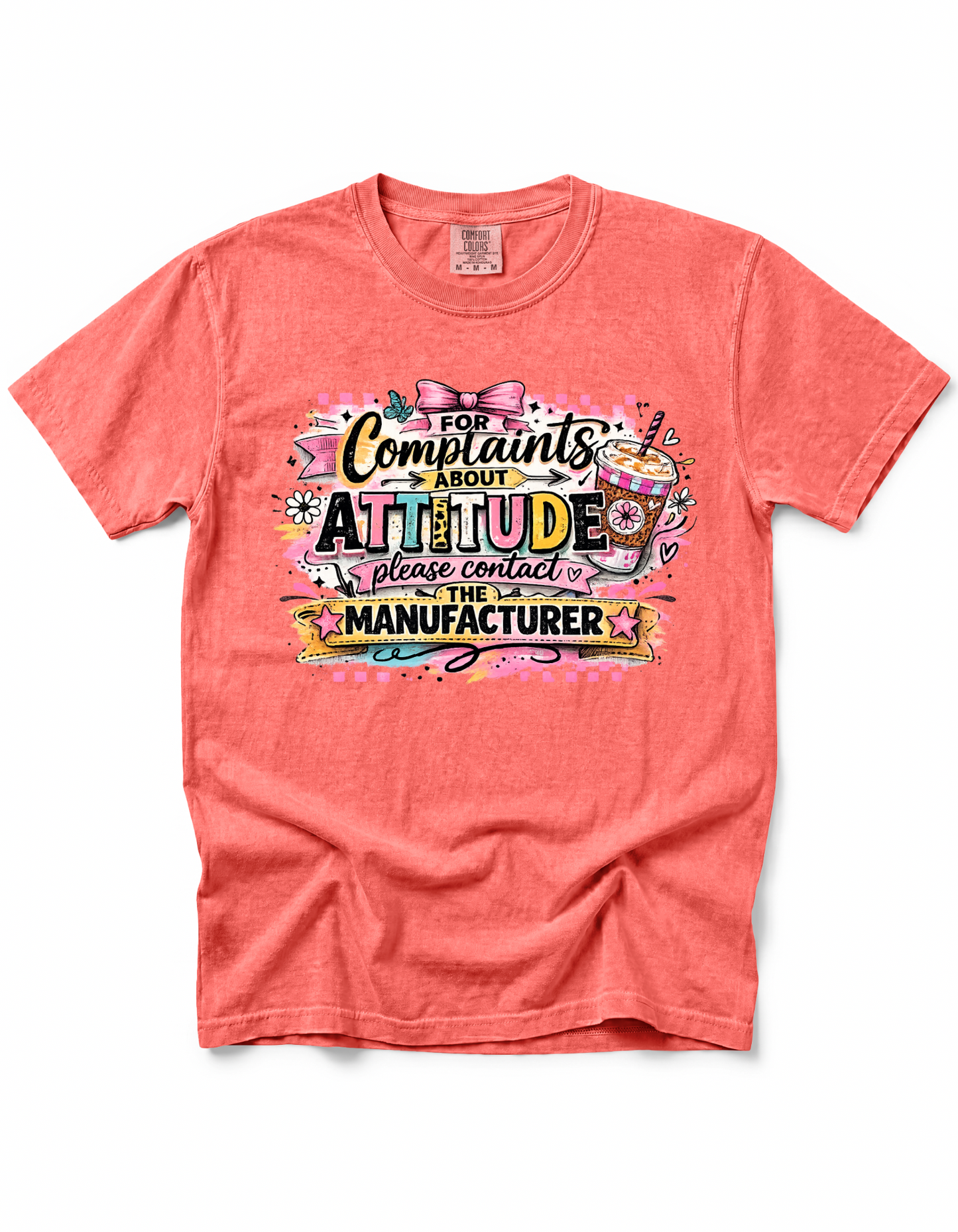 FOR COMPLAINTS ABOUT ATTITUDE PLEASE CONTACT THE MANUFACTURER