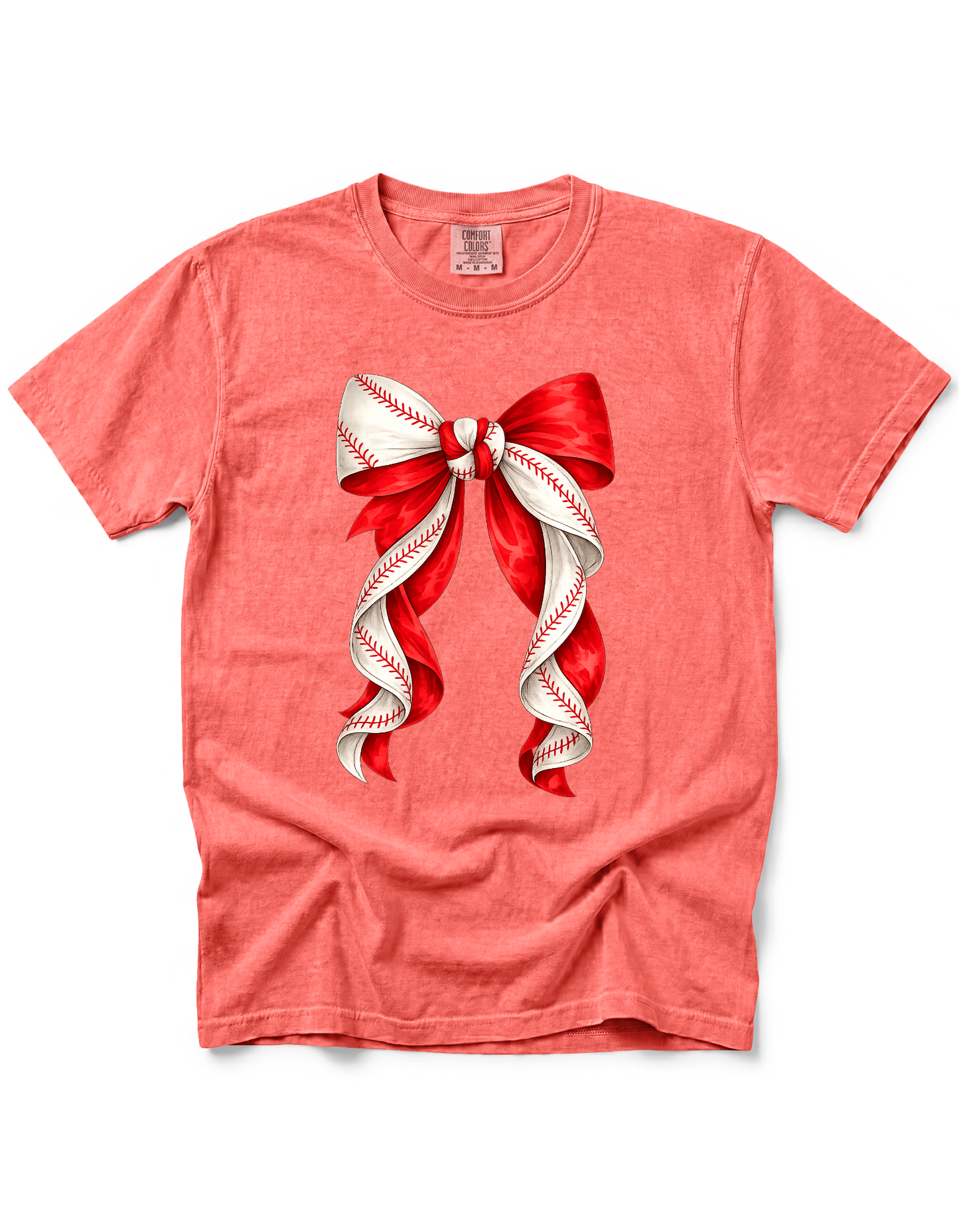 *GLITTER* BASEBALL BOW