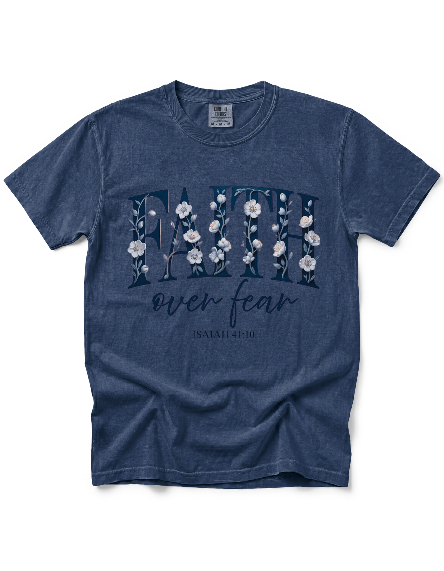 FAITH OVER FEAR FLORAL