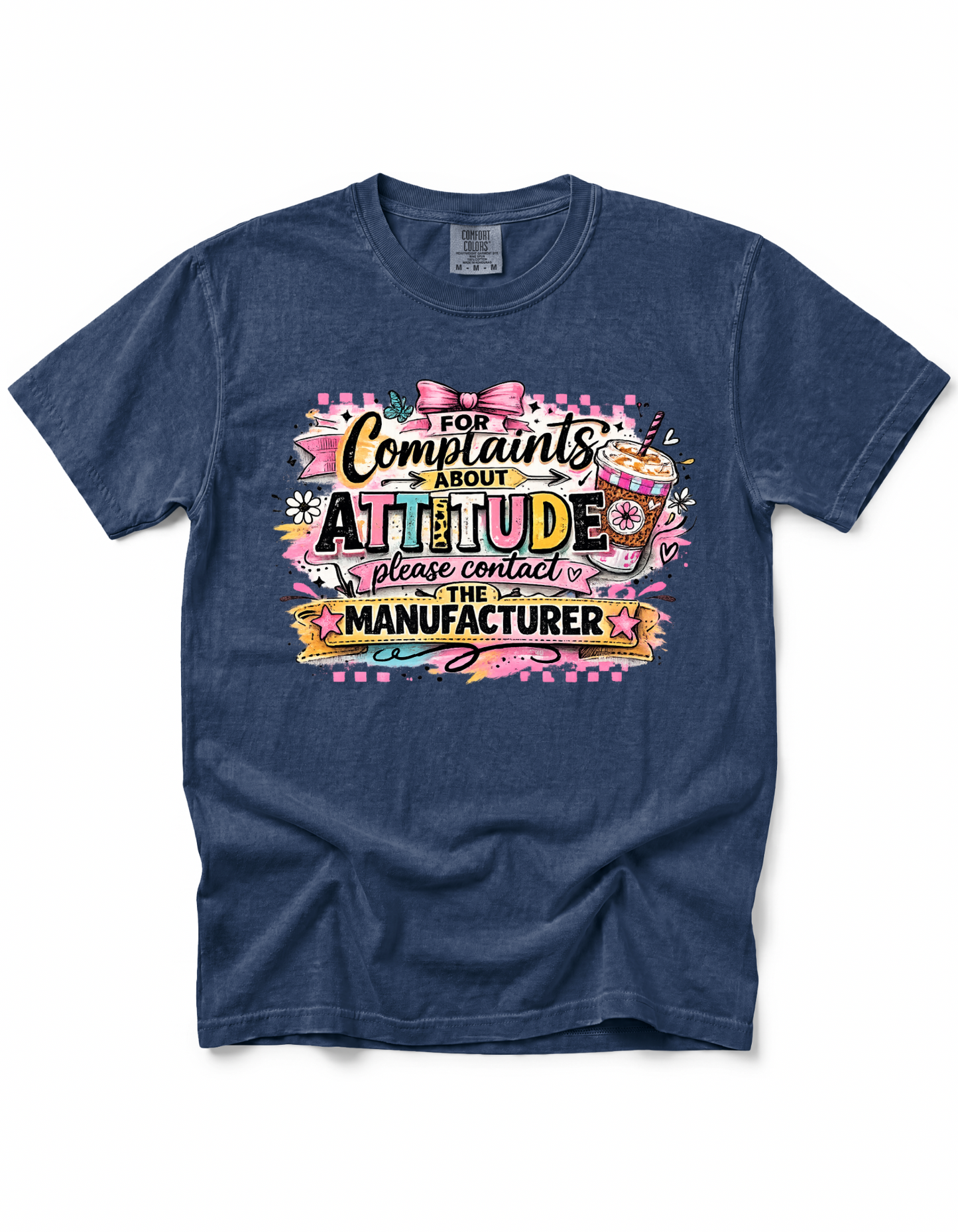 FOR COMPLAINTS ABOUT ATTITUDE PLEASE CONTACT THE MANUFACTURER